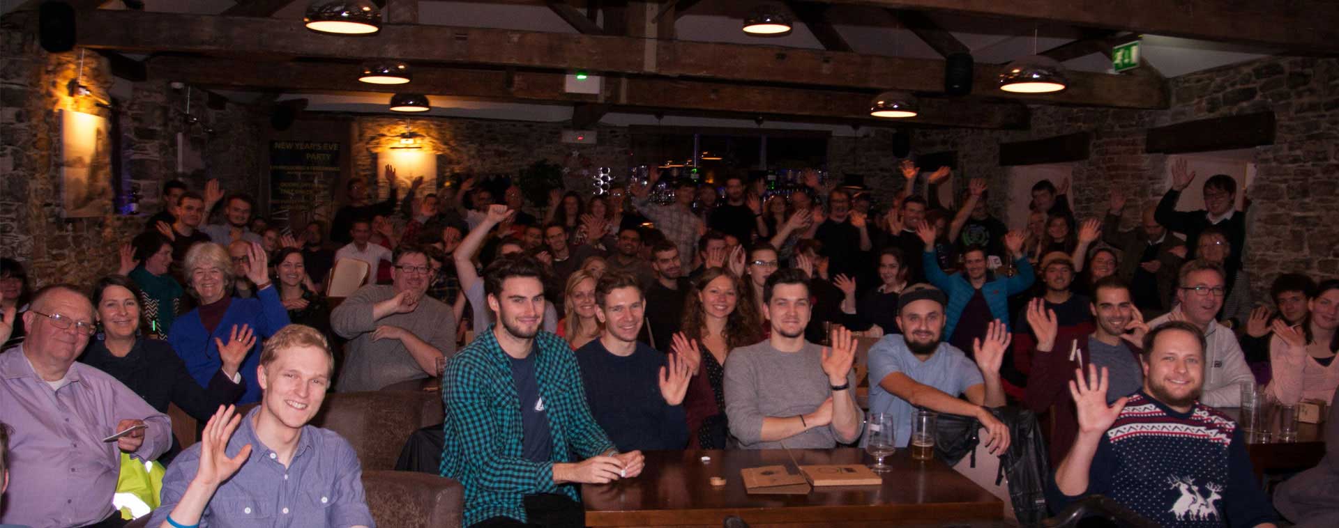 Crowd at December Meetup